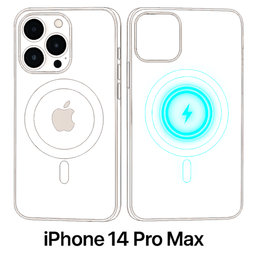 Coque Magnetic pour iPhone 14 PRO MAX