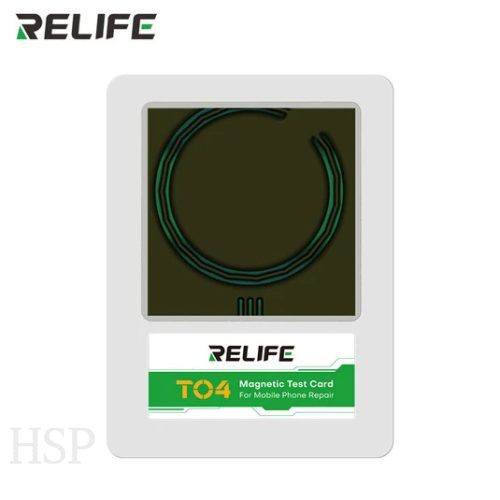 Carte magnétique de test pour réparation mobile